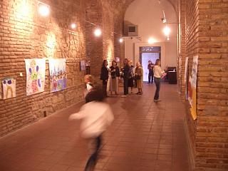 Sala 1 - Centro Internazionale d'Arte Contemporanea: 'Alle prime Arti' -Corso di pittura per bambini