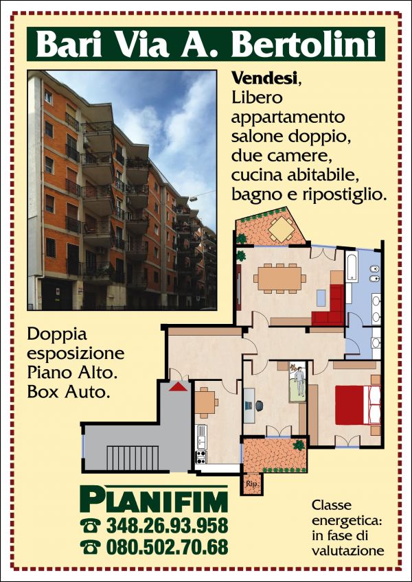 4 vani piano alto box auto v.ze campus