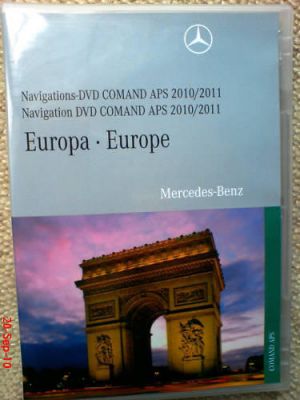 DVD/CD NAVIGAZIONE MERCEDES 2012*AGGIORNAMENTO MAPPA NAVIGATORE MERCEDES 2012 