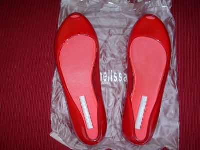 Melissa Ballerine n. 41/42 Mod. Ultragirl rosse