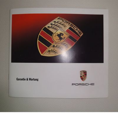 Libretto service Porsche tedesco