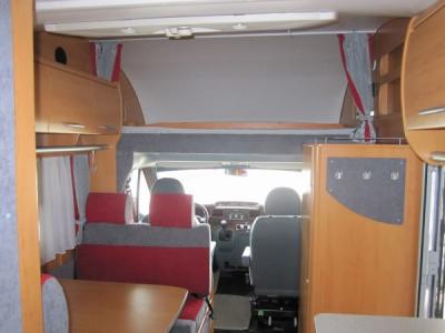 Autocaravan Hymer camp 512 Rosso