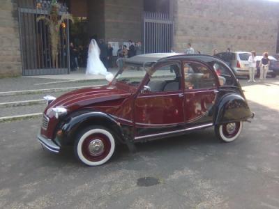 Noleggio Citroen 2CV per Cerimonie o Eventi