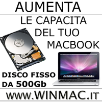 Disco rigido 500gb per apple imac, macbook, macbook pro
