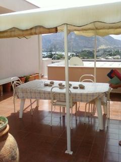 MONDELLO VIA SAFFO TRIVANI ARREDATO CON TERRAZZO PANORAMICO