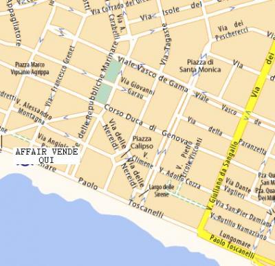 ostia centro - fronte mare