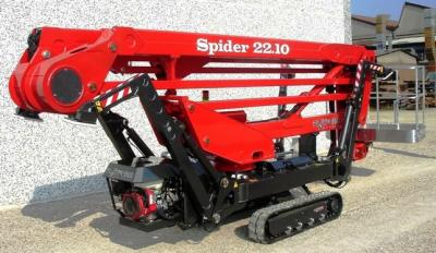 Piattaforma aerea semovente cingolata ragno  Spider 22.10  