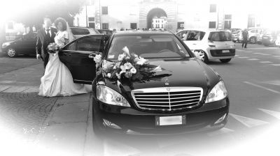 Noleggio Mercedes Benz classe S lunga per matrimonio e cerimonia nuziale 347 5921830