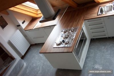 Le cucine su misura della falegnameria DIESIS a ottimi prezzi.