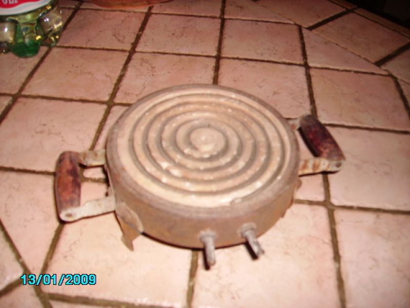 Fornello elettrico anni 50