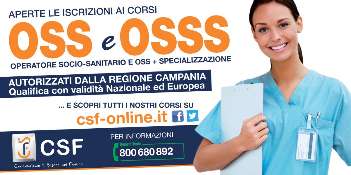 Corso per OSS - Operatore Socio Sanitario a Melito di Napoli