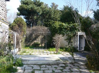 appartamento con giardino panoramico