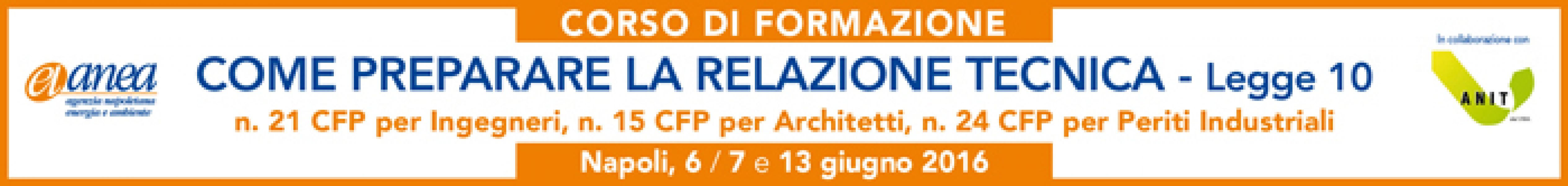 Corso di formazione - Come preparare la relazione tecnica � Legge 10
