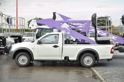 PIATTAFORMA AEREA SOCAGE  A 314 SU PICK UP  ISUZU D-MAX