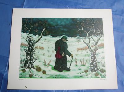 Stampe a colori stile naif