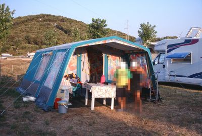 Tenda a casetta 