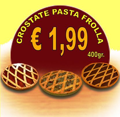 Crostate calabresi di pasta frolla