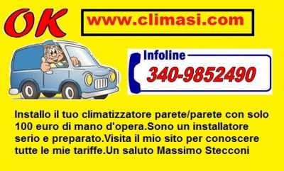 MONTAGGIO CONDIZIONATORE ROMA OSTIENSE MARCONI