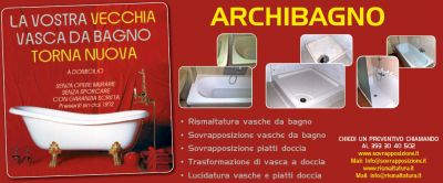Vasca da bagno rovinata dal tempo e dagli acidi?