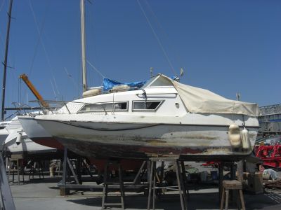 barca diesel acquaviva 6,5 mt motore vm md506mi anno 2005 cabinata motore ausiliario evinrude 9,9 ca