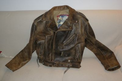 GIUBBOTTO VINTAGE ORIGINALE MODELLO CHIODO