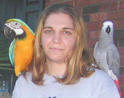 Cenerino femmina e maschio ara arararuna..................