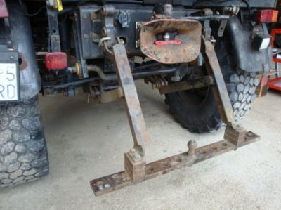 TRAVERSA  +  GANCIO  TRAINO  X  UNIMOG  