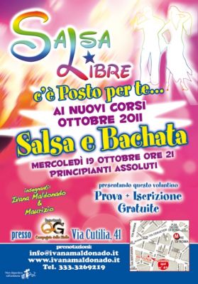 Corso di SALSA & BACHATA Ottobre 2011 PRVA+ISCRZIONE=GRATIS