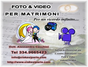 FOTO & VIDEO PER MATRIMONI