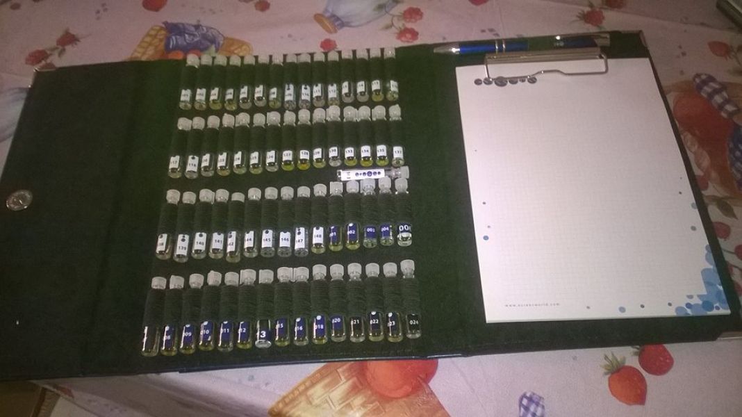 Presentatrice cosmetica Essens profumi