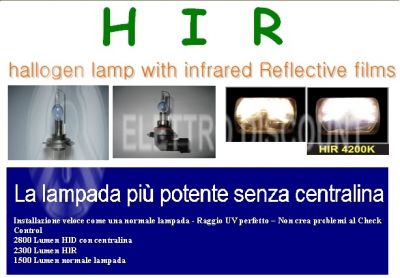 HIR Xeno senza Centraline Le originali