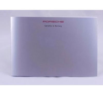 Libretto service tedesco Porsche 993 Carrera Turbo