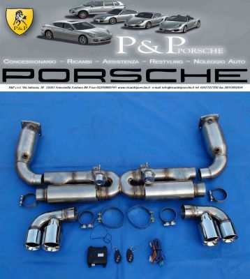 Scarichi Completo Porsche Carrera 997 TURBO 911