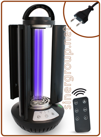 Portable 40W. UV system for air with remote control