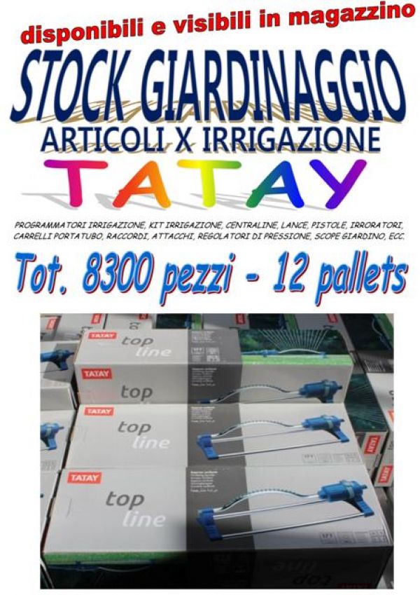 Stock irrigazione marca Tatay 8300
