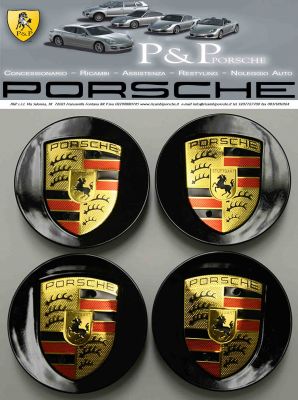 PORSCHE CAYENNE 955 957 958 BOXSTER 986 987 CARRERA 996 997 CAYMAN PANAMERA TAPPI PER RUOTE 