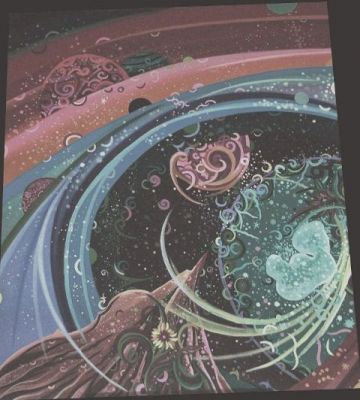 Dipinto predestinazione del pluripremiato maestro Cordaro.