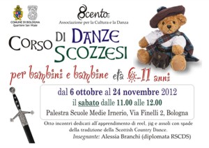 Corso di Danze Scozzesi per bambini e bambine et� 6-11 anni 