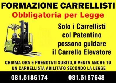 PATENTINO CARRELLO ELEVATORE O MULETTO