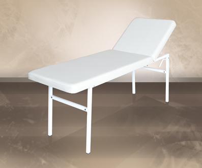 Lettino in acciaio per massaggi, fisioterapia, ecc