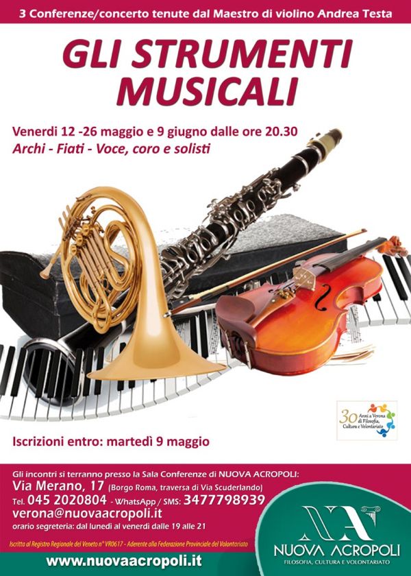 Gli Strumenti Musicali: Incontri-concerti per riscoprire il valore della musica
