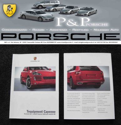 CATALOGO PORSCHE ILLUSTRATIVO  TEQUIPMENT CAYENNE 09