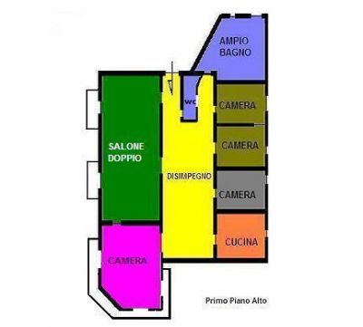 Vendesi appartamento Napoli (V. Alessandro Poerio) 6vani..Casain Immobiliare 081200198