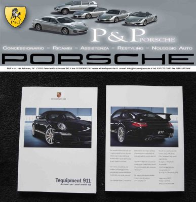 CATALOGO PORSCHE ILLUSTRATIVO  TEQUIPMENT 911