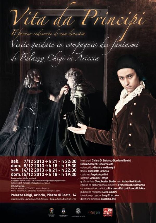 Turismo: i musei si animano! Vita da principi ad Ariccia!