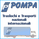 Pompa traslochi, trasporti nazionali ed internazionali.
