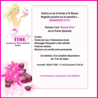 RIGENERATI UN PO' CON BEAUTY TIME!