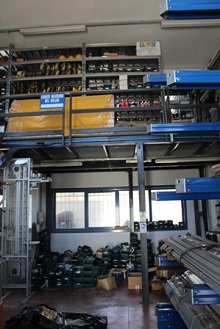 Vendesi fallimento scaffalature, soppalco e cantilever