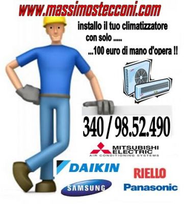 INSTALLARE CLIMATIZZATORE ARDEA LAVINIO E LIDO DEI PINI