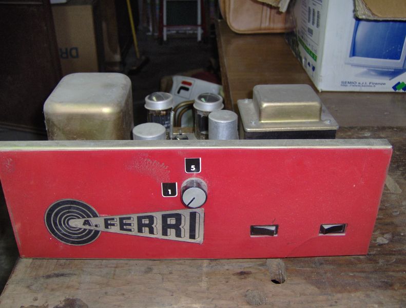 Vendo amplificatore a valvole RCF